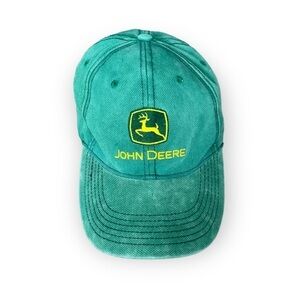 John Deere Green Logo Baseball Hat